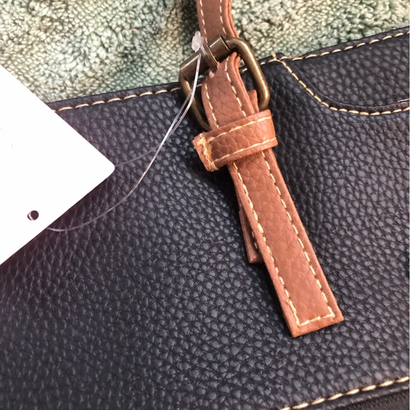 🤎 Stone Mountain Black & Tan Color Block Tote 🤎 - Picture 7 of 12